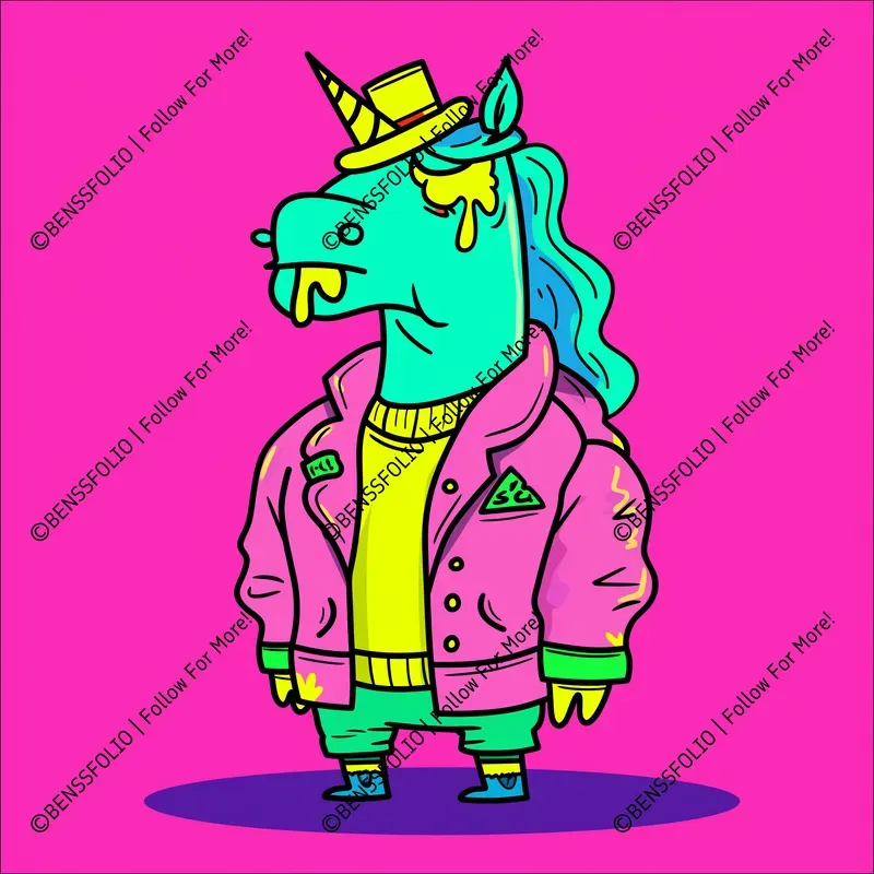 Retro Cartoon Animal Characters
