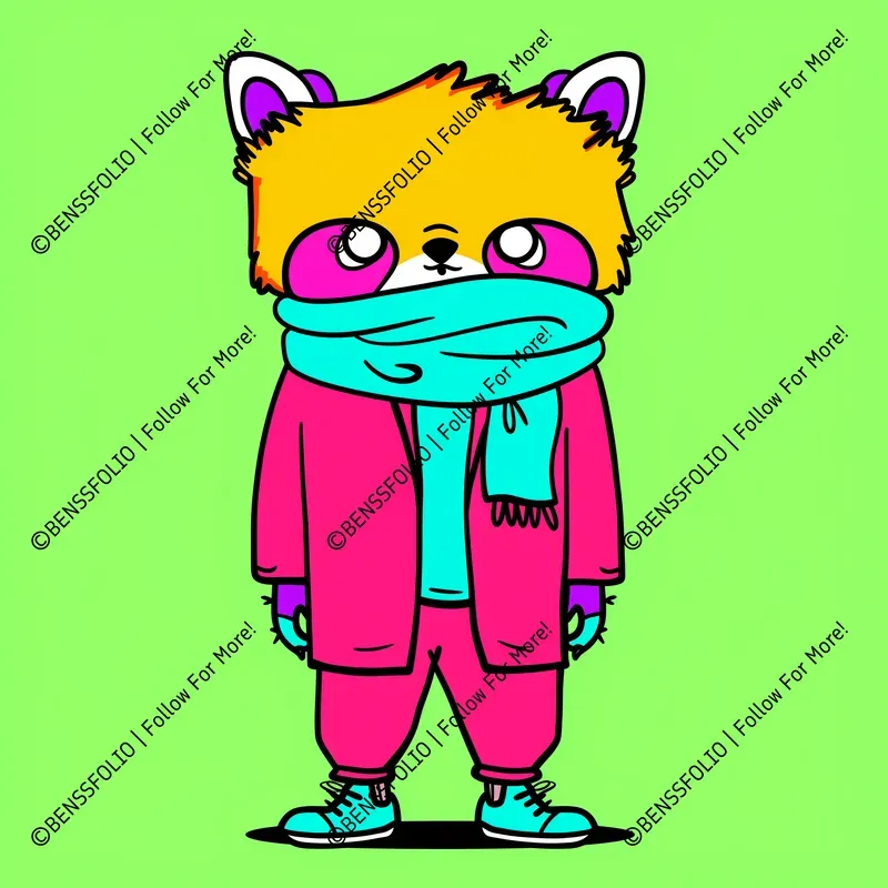 Retro Cartoon Animal Characters