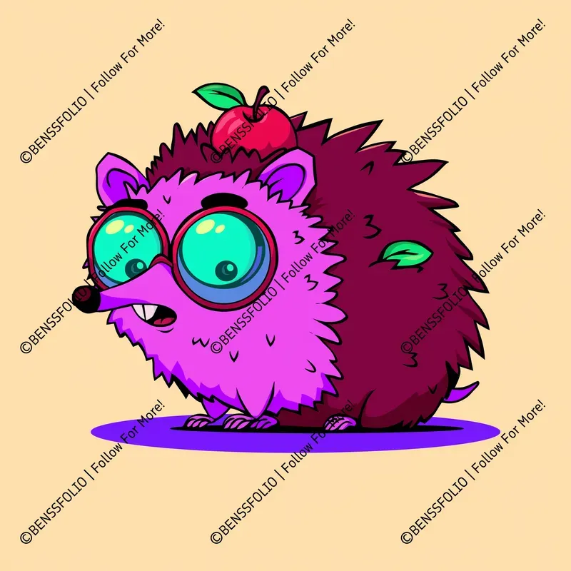 Funky Cartoon Animal Illustrations