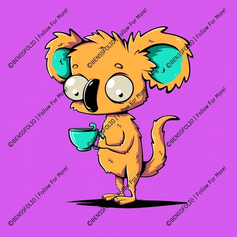Funky Cartoon Animal Illustrations