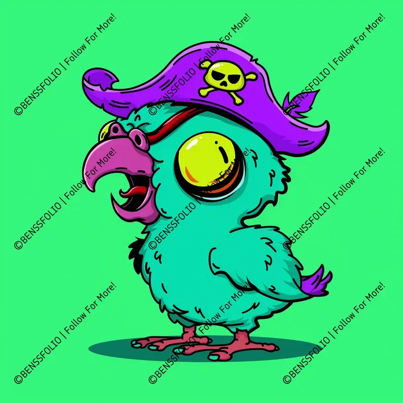 Funky Cartoon Animal Illustrations