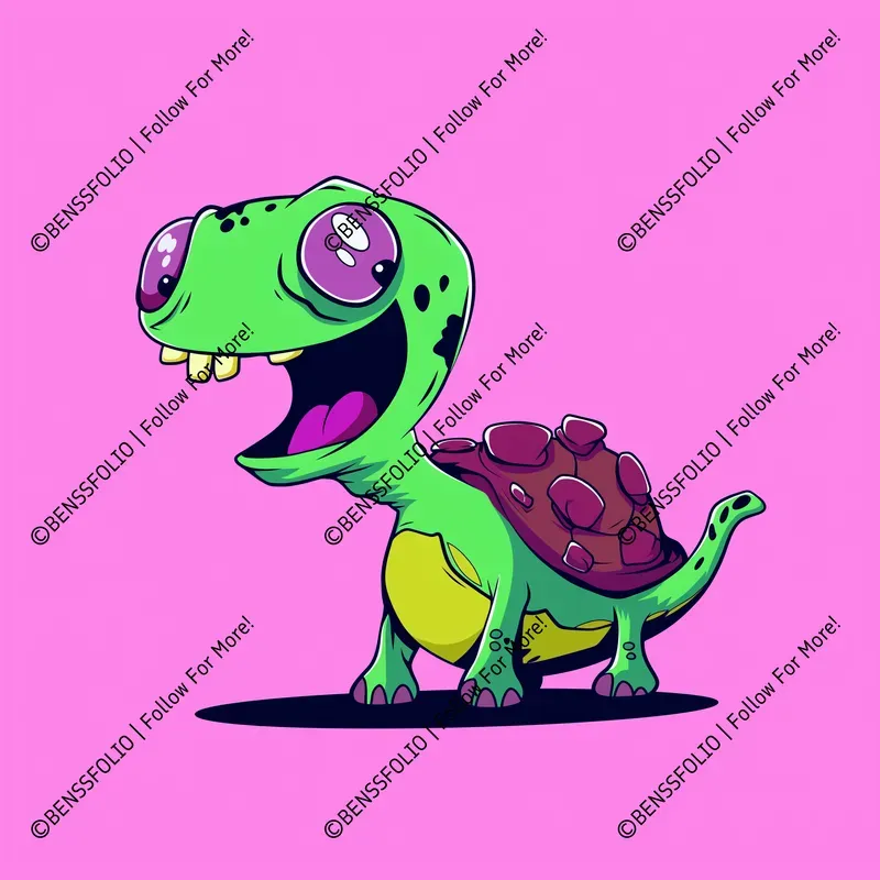 Funky Cartoon Animal Illustrations