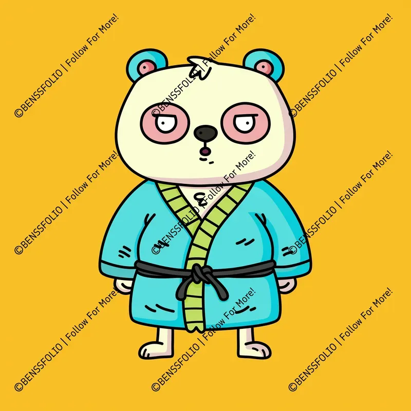 Whimsical Doodle Animal Characters