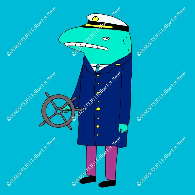 Quirky Animal Characters Illustrations