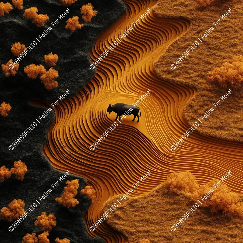Surreal Vibrant Tones Landscapes