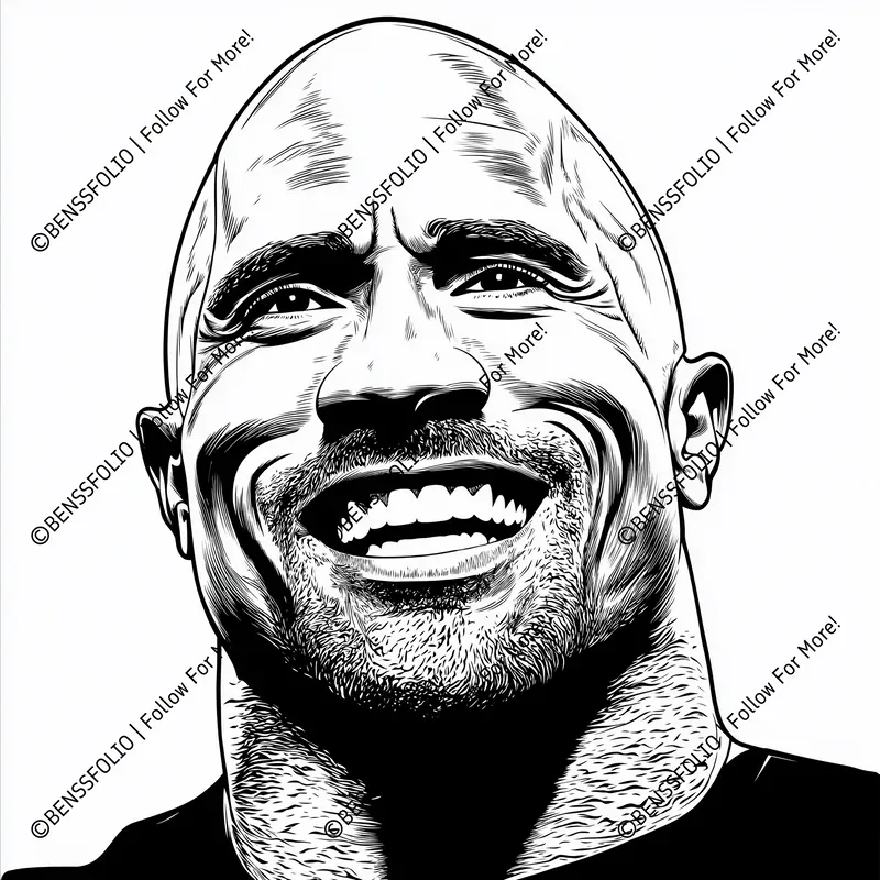 Black White Celebrity Portraits