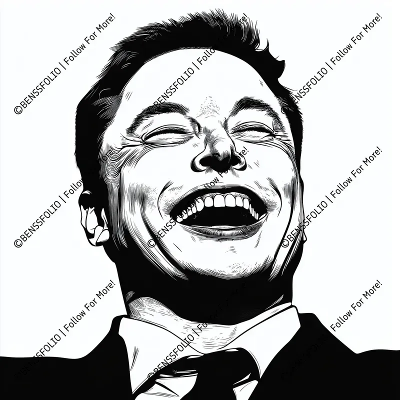 Black White Celebrity Portraits
