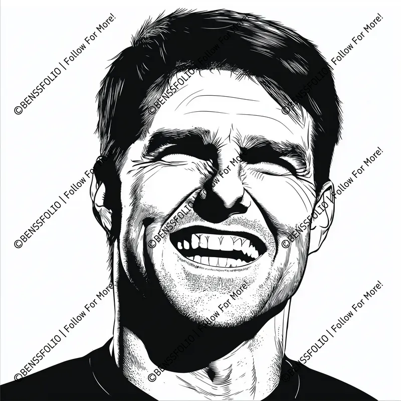 Black White Celebrity Portraits