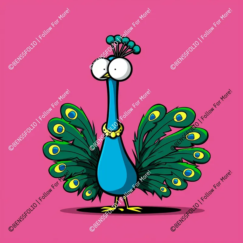Quirky Cartoon Animal Characters
