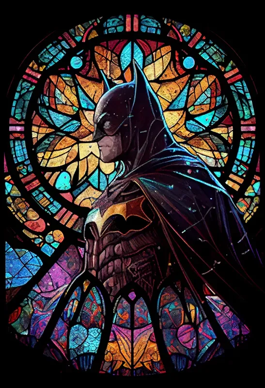 Stained Glass Windows - Comic Edition