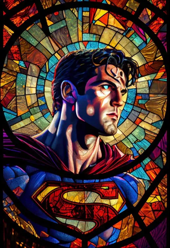 Stained Glass Windows - Comic Edition