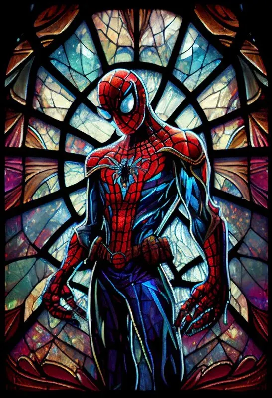 Stained Glass Windows - Comic Edition