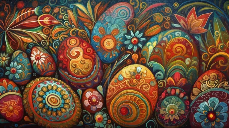 Vibrant Festive Easter Holiday Scenes