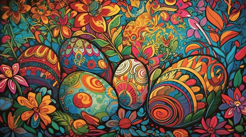 Vibrant Festive Easter Holiday Scenes