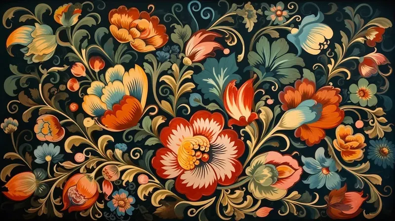 Decorative Flower Paintings