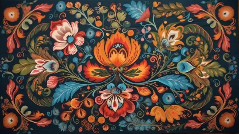 Decorative Flower Paintings