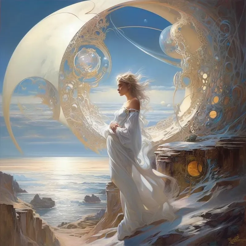 Heavenly Beings And Illustrations