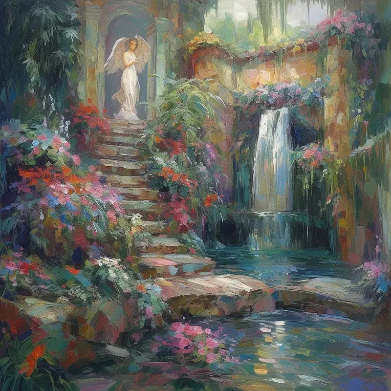 Heavenly Beings And Illustrations