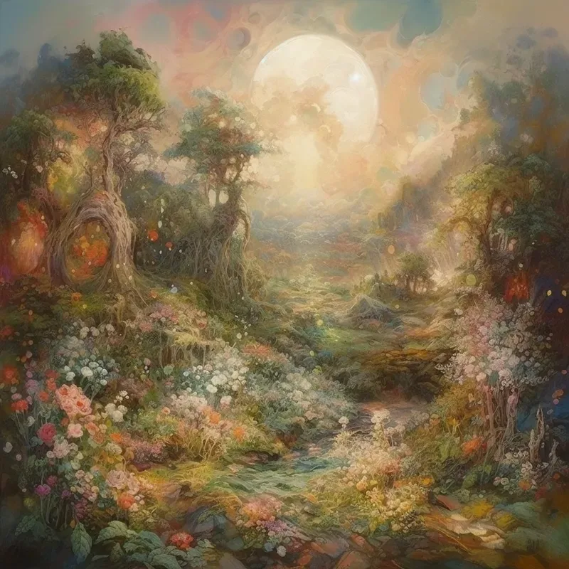 Heavenly Beings And Illustrations