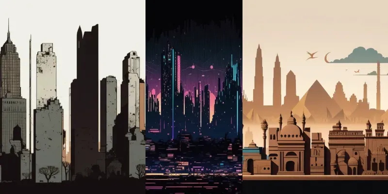 Urban Skylines generated by undefined