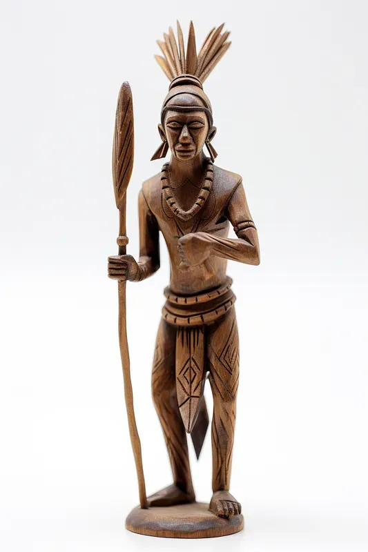 Wood Carvings By Kuna Indians Panama