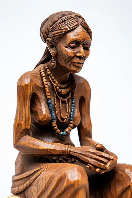 Wood Carvings By Kuna Indians Panama