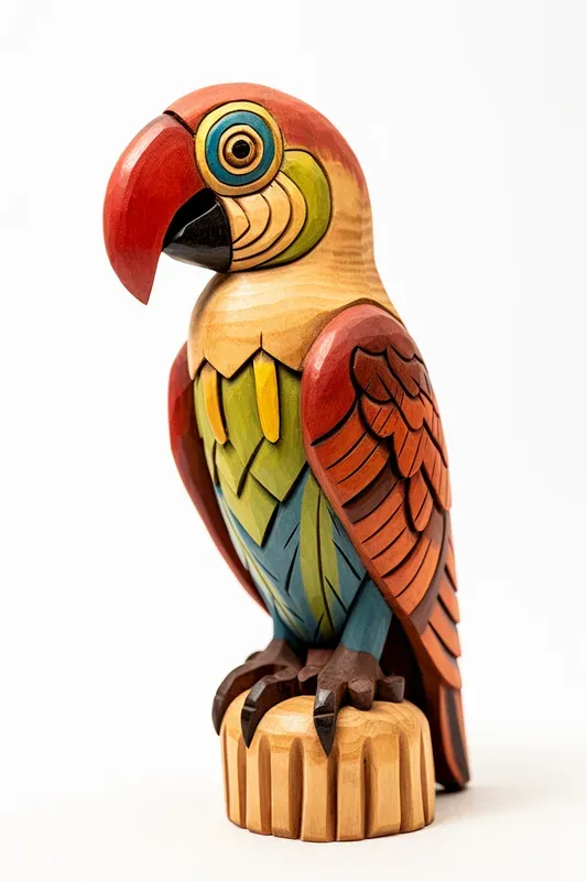 Wood Carvings By Kuna Indians Panama