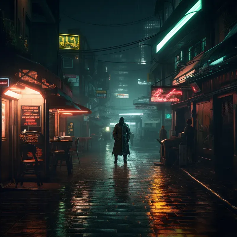 Cyberpunk 2077 Blade Runner Images