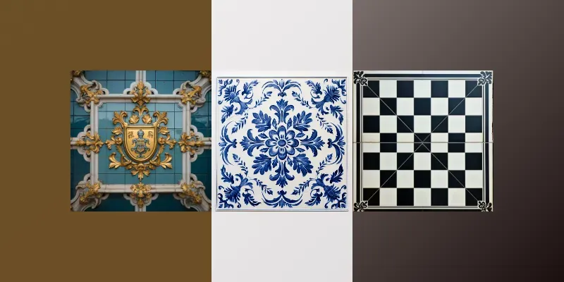 The Beauties Of Portuguese Tiles generated by undefined