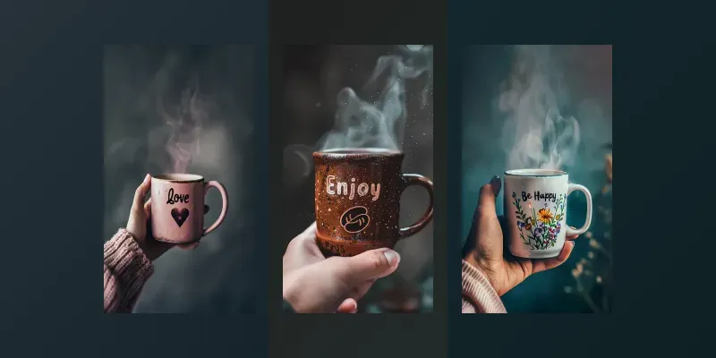 Hot Drinks With Quotes generated by undefined