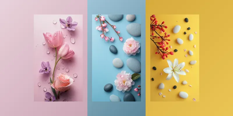 Stylish Flower Wallpapers generated by undefined