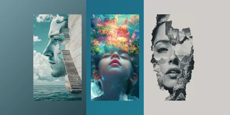 Dali Inspired Portraits generated by undefined
