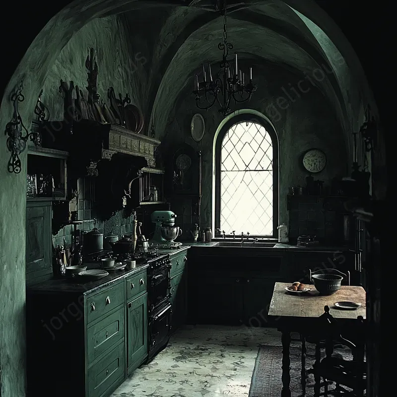 Gothic Interiors By Tim Burton