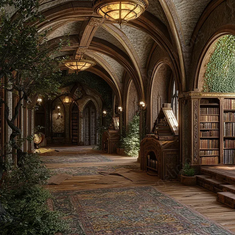 Elven Room Designs By Tolkien