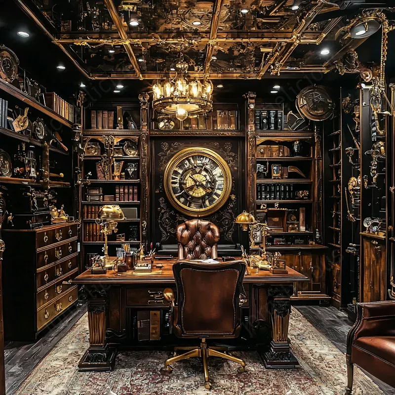Steampunk Room Designs By Hg Wells