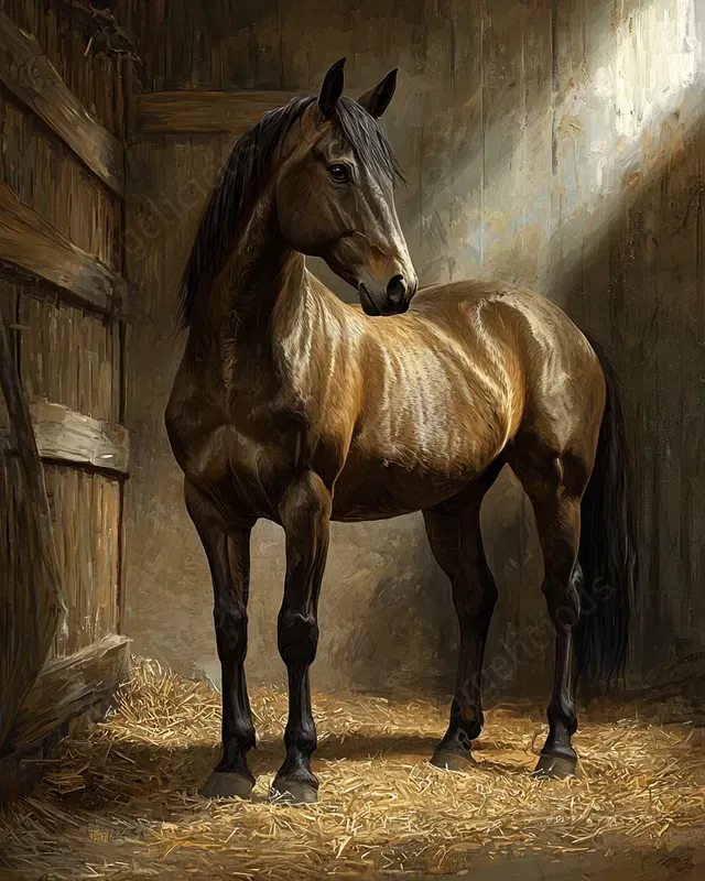 Rembrandt Style Animal Shots