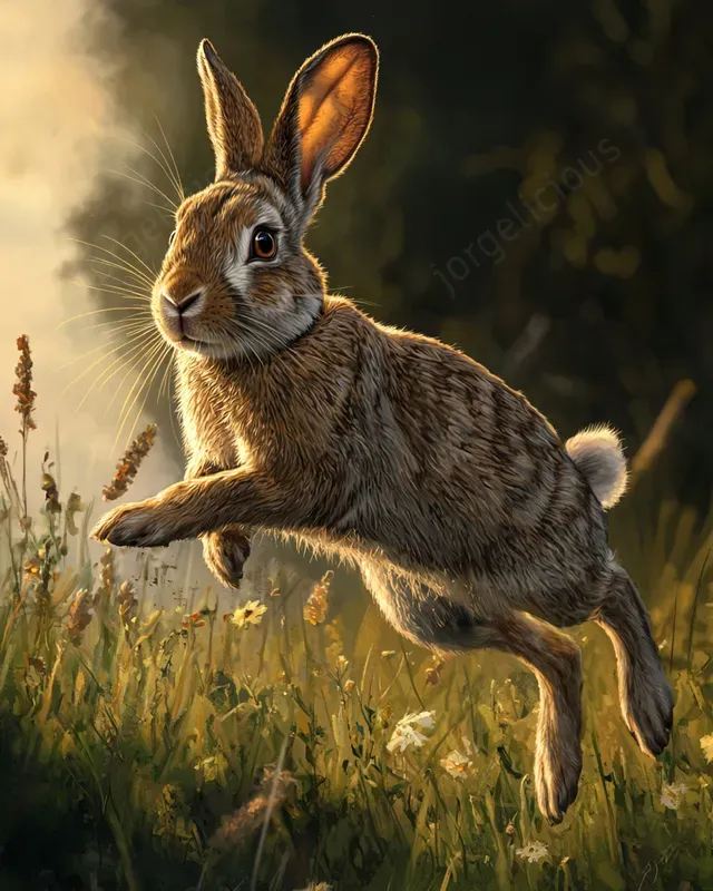 Rembrandt Style Animal Shots