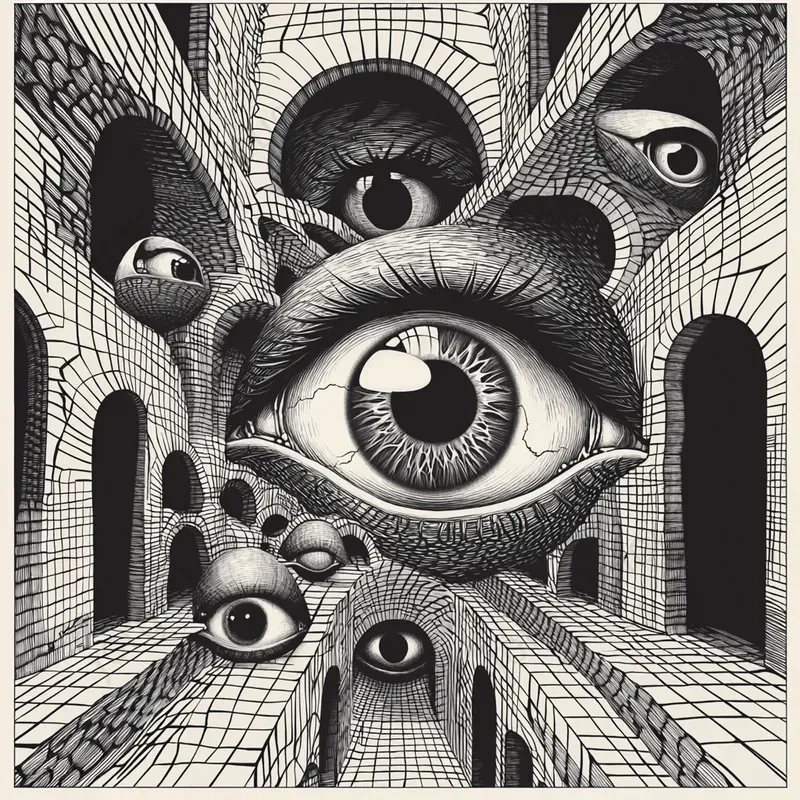 Complex Illusion Prints
