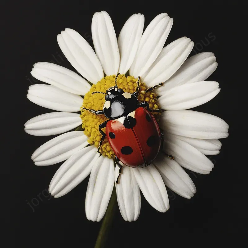 Exotic Insects On Blooms