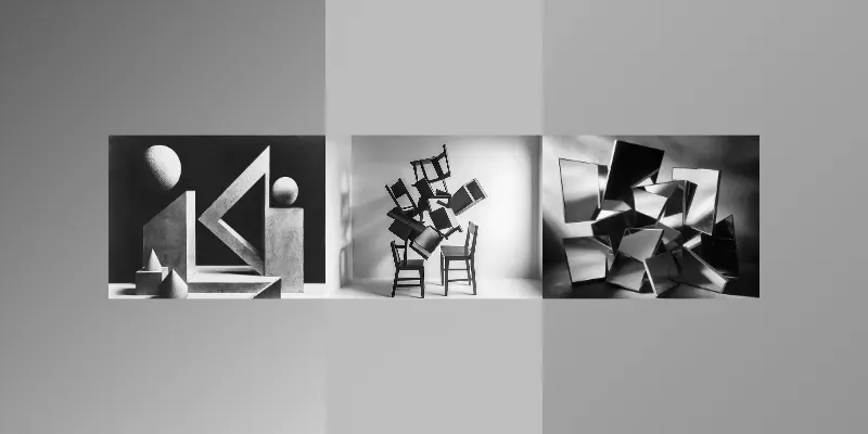 Escher-inspired Surreal Still Lifes generated by undefined