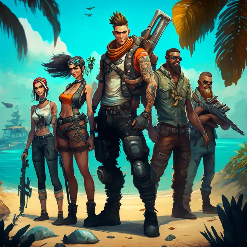 Battle Royale Characters