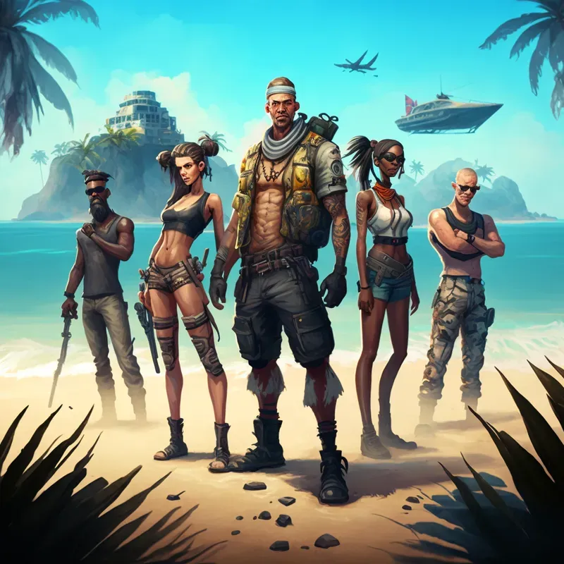 Battle Royale Characters