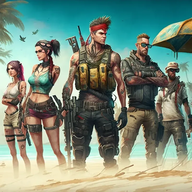 Battle Royale Characters