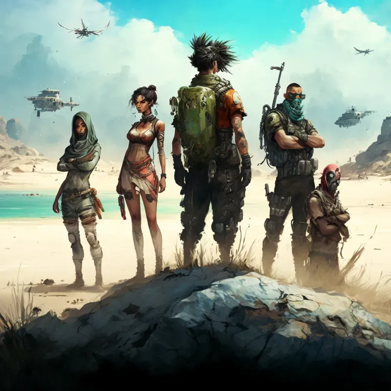 Battle Royale Characters