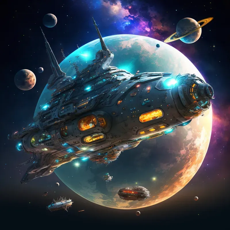 Sci-fi Spaceships