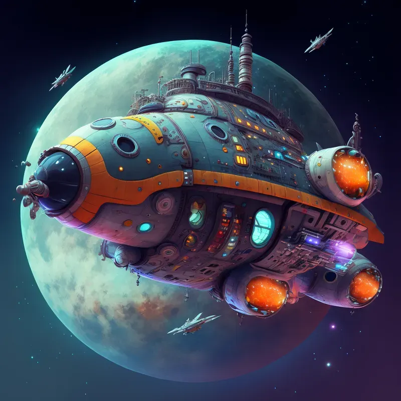 Sci-fi Spaceships