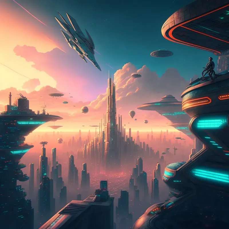 Futuristic Metropolises