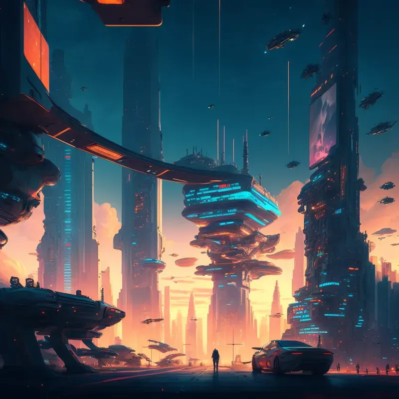 Futuristic Metropolises