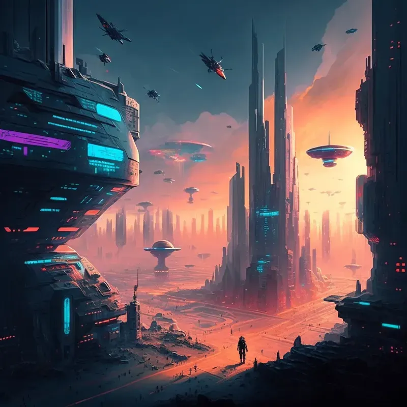 Futuristic Metropolises