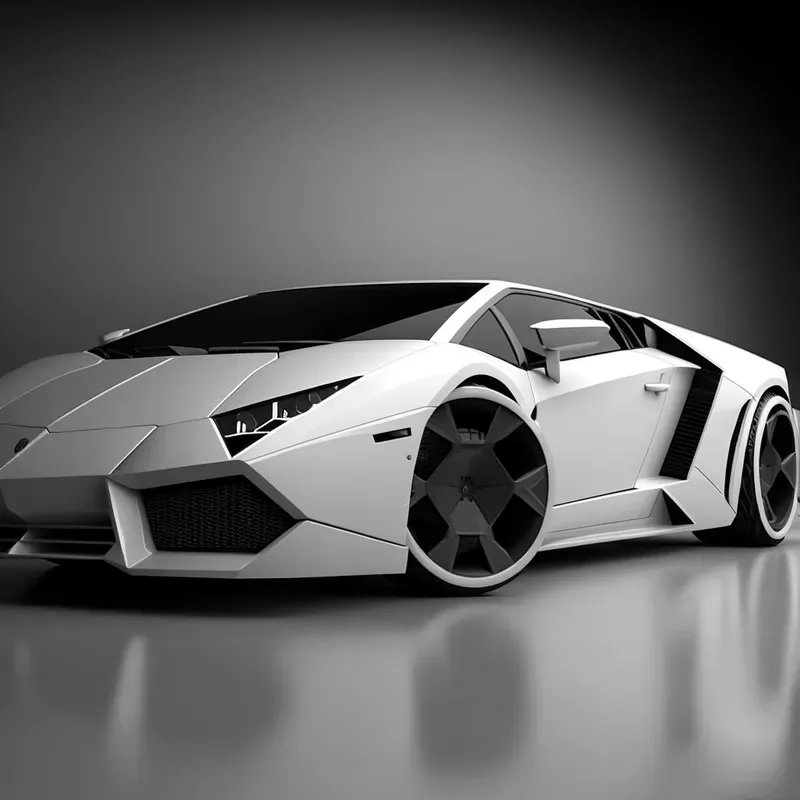 3D Render Sports Cars